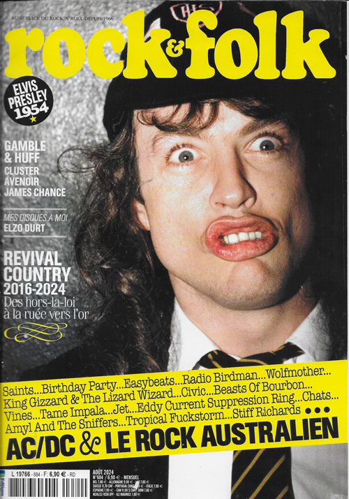 Rock & Folk n�664 Ao�t 2024 AC DC