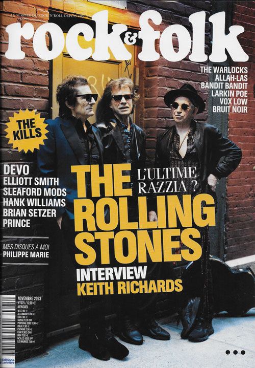 Rock & Folk n� 675 Novembre 2023 The Rolling Stones