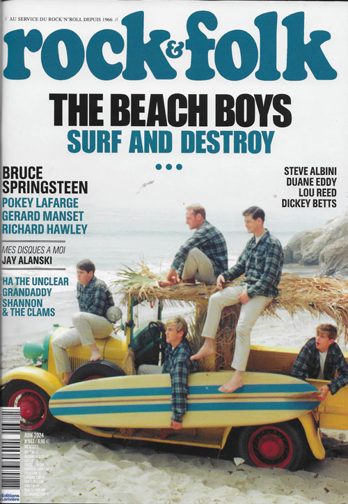 Rock & Folk n� 682 Juin 2024 Beach Boys