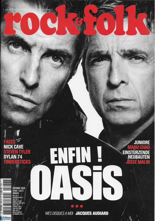 Rock & Folk n�686 Octobre 2024 Oasis