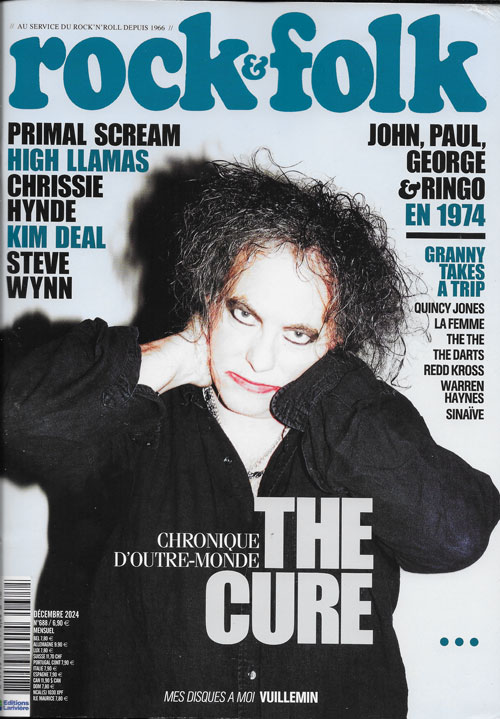 Rock & Folk n�688 - D�cembre 2024 The Cure