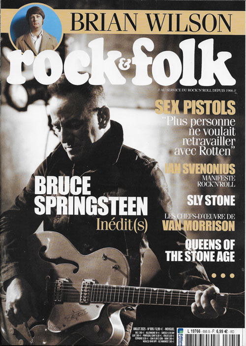 Rock & Folk n�695 Juillet 2025 Bruce Sprinhsteen