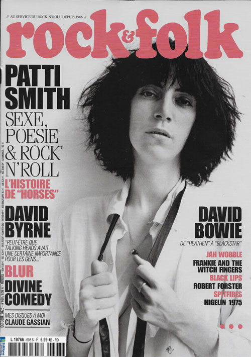 Rock & Folk n�698 Octobre 2025 Patti Smith
