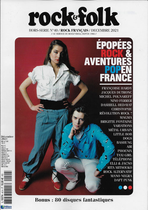 Rock & Folk . Hors s�rie n�40 Rock fran�ais