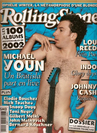 RollingStone n� 4 Janvier 2003 Micha�l Youn cover
