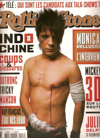 RollingStone n� 8 Mai 2003 Indochine cover