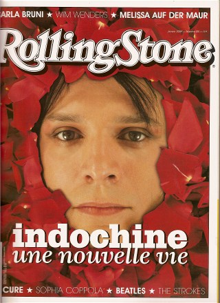 RollingStone n� 15 Janvier 2004 Indochine cover