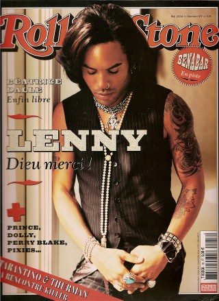 RollingStone n� 17 Mai 2004 Lenny Kravitz cover