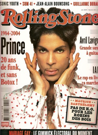 RollingStone n� 19 Juin 2004 Prince cover