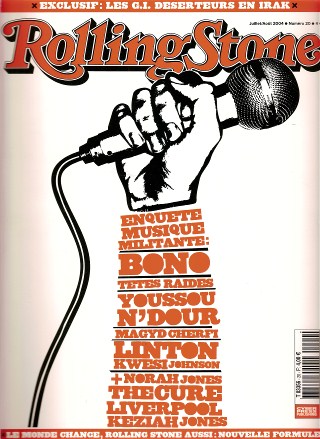 RollingStone n� 20 Juillet Ao�t 2004 cover
