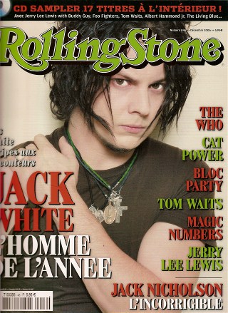 RollingStone n�46 D�cembre 2006 Jack White cover