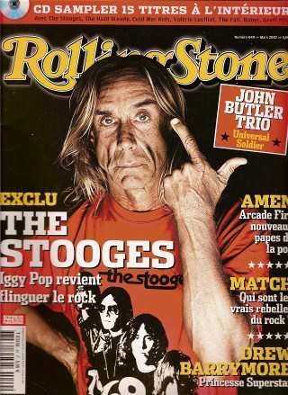 RollingStone n� 49 Mars 2007 Iggy Pop The Stooges cover