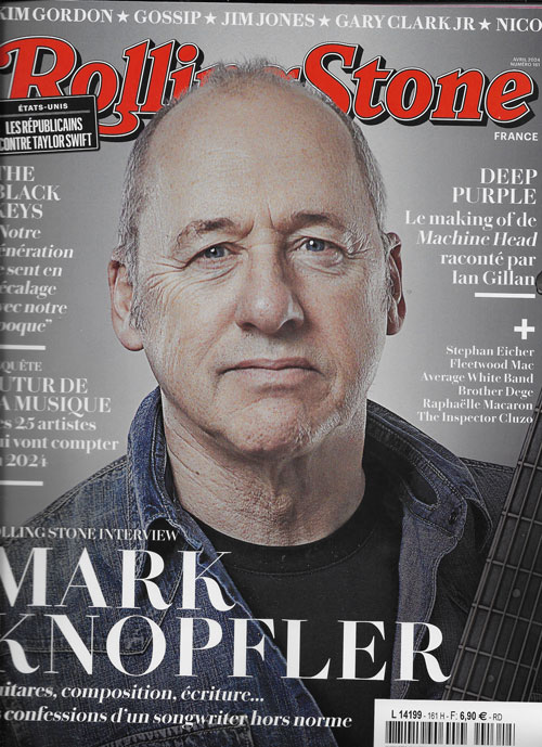 RollingStone n�161 Avril 2024 Mark Knopfler