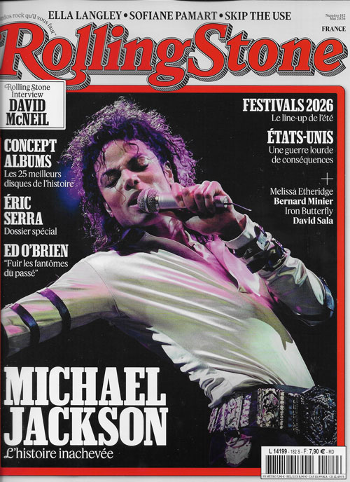 RollingStone FR n� 182 Mai 2026 - Michael Jackson