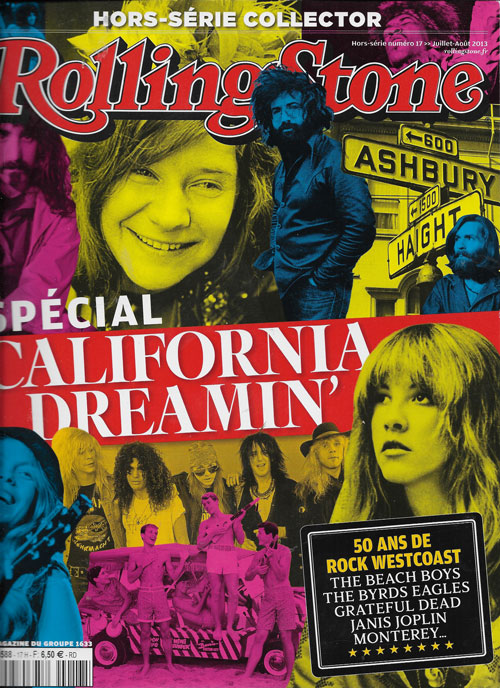 RollingStone hors s�rie n�17 juillet ao�t 2013 California dreamin