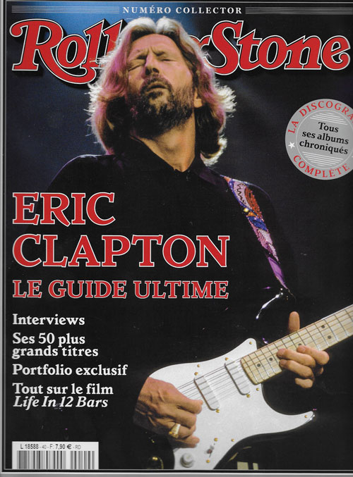 RollingStone FR Hors s�rie collector Eric Clapton cover