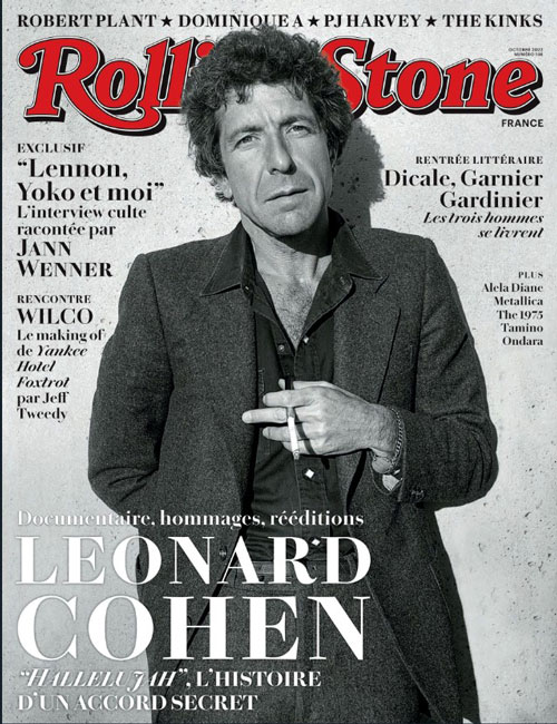 RollingStone n�146 Octobre 2022 L�onard Cohen