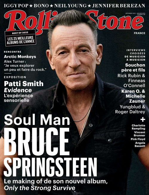 RollingStone n�148 Janvier 2023 Bruce Springsteen cover