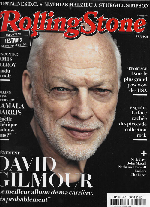 RollingStone FR n�165 Septembre 2024 David Gilmour