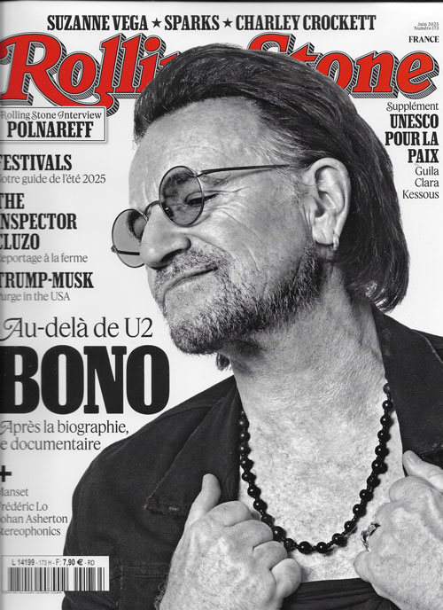 RollingStone FR n�173 - Juin 2025 Bono U2
