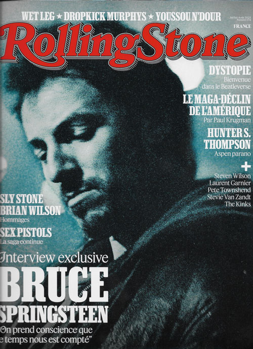 RollingStone n�174 Juillet et Ao�t 2025 Bruce Springsteen