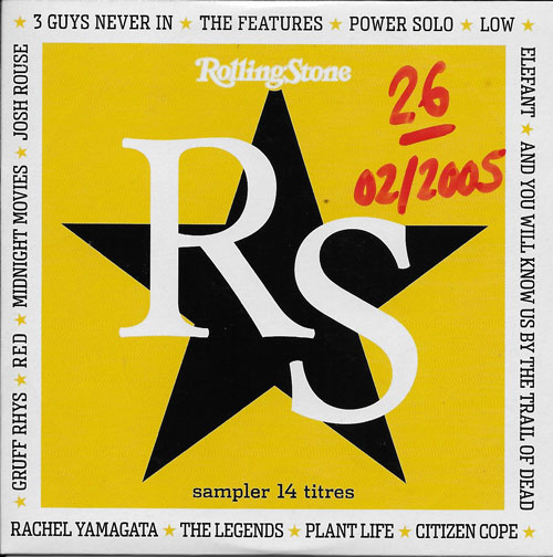 RollingStone sampler n�26 cover