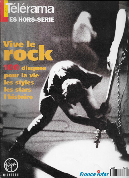 T�l�rama hors s�rie n� 44 juin 1993 Vive le rock