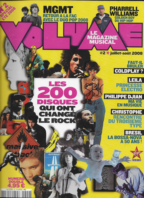 Volume n� 2 Juillet Ao�t 2008 cover