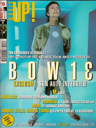 UP n� 8 D�cembre 1999 David Bowie Cover