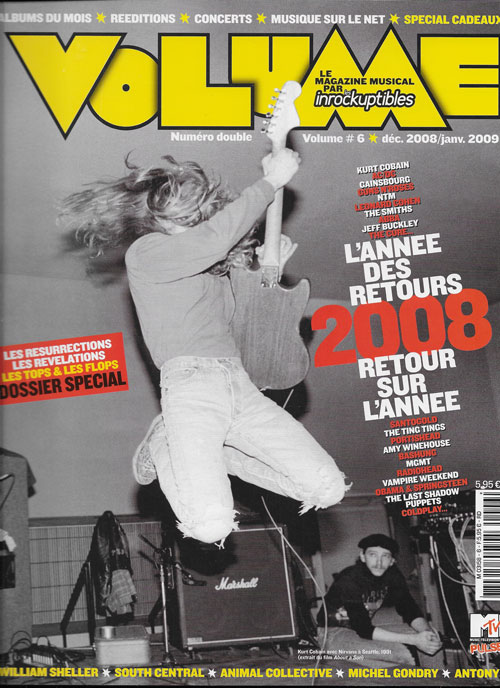 Volume n�6 - D�cembre 2008 Kurt Cobain Nirvana cover