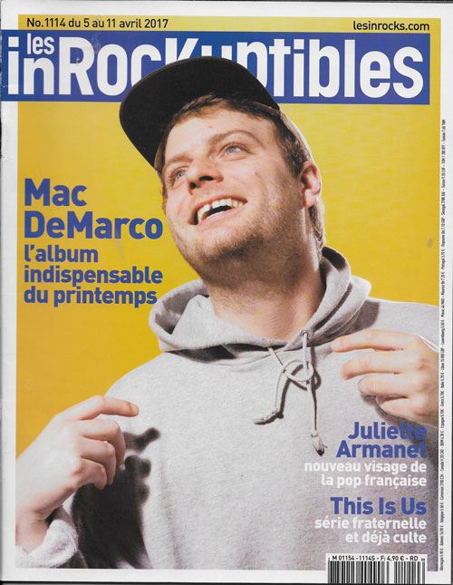 Les Inrockuptibles n� 1114 avril 2017 mac demarco cover
