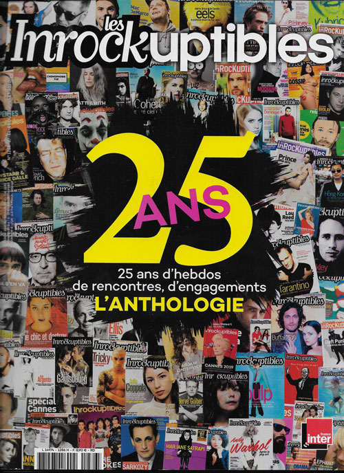 Les Inrockuptibles n� 1286 - 1287 - 1288 - 1289 juillet 2020 25 ans l'anthologie