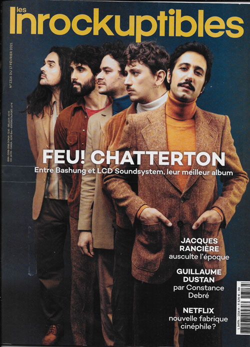 Les Inrockuptibles n� 1316 du 17 02 2021 Feu ! Chatterton cover