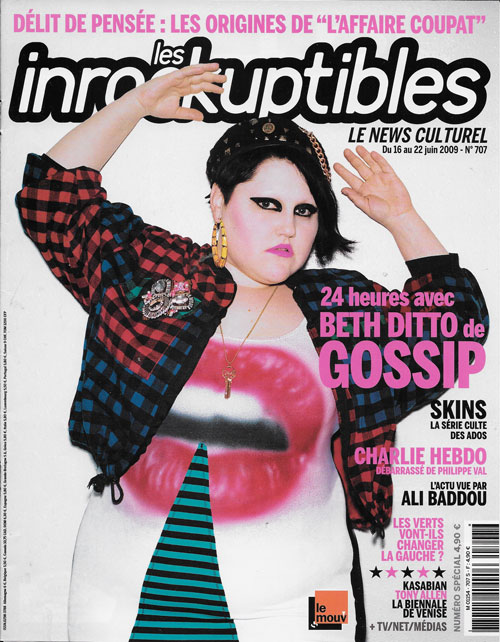 Les Inrockuptibles n� 707 Juin 2009 Beth Ditto