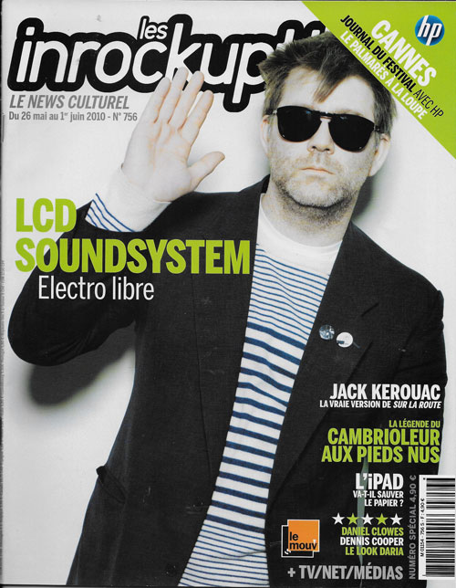 Les Inrockuptibles n� 756 Juin 2010 LCD Soundsystem