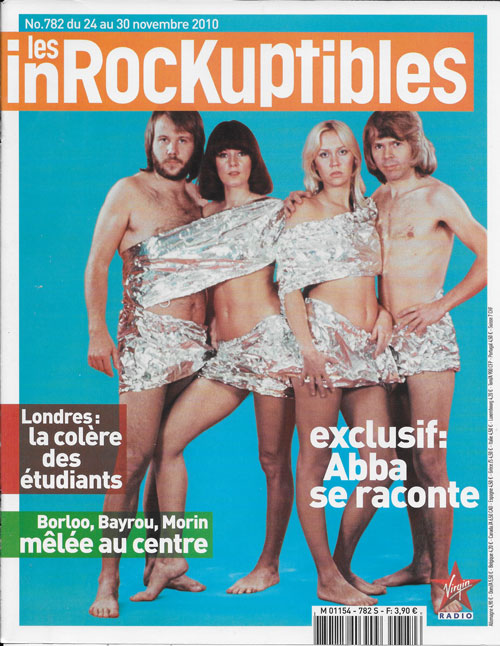 Les Inrockuptibles n� 782 Novembre 2010 Abba