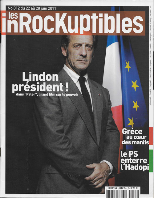Les Inrockuptibles n� 812 Juin 2011 Vincent Lindon cover