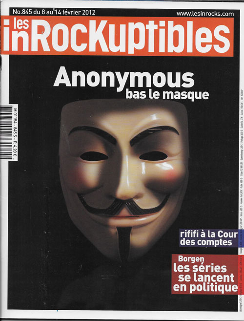 Les Inrockuptibles n� 845 F�vrier 2012 Anonymous