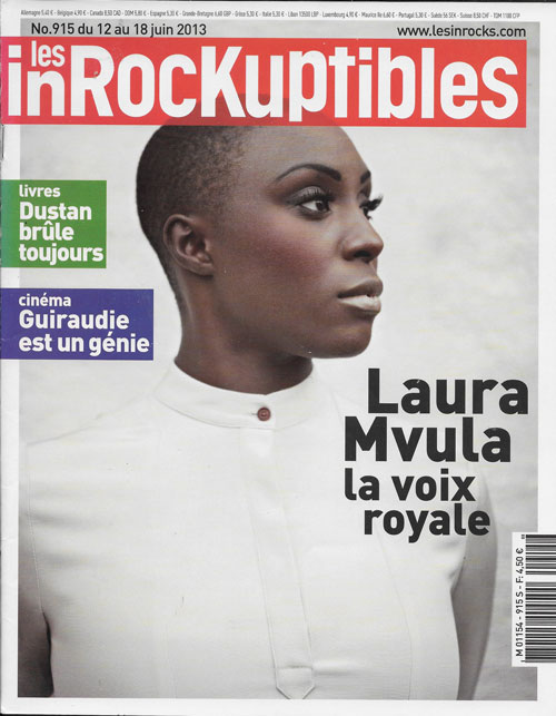 Les Inrockuptibles n� 915 Juin 2013 Laura Mvula cover