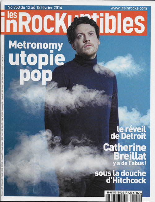 Les Inrockuptibles n� 950 F�vrier 2014 Metronomy cover