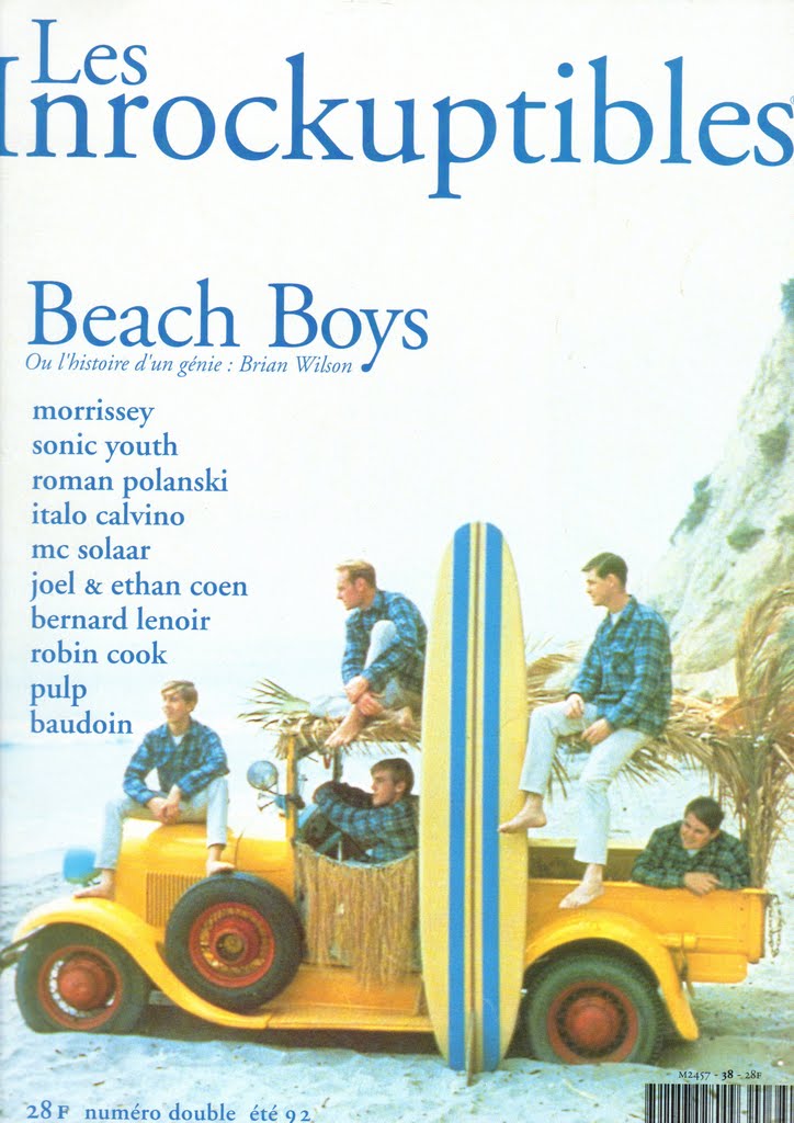Les Inrockuptibles n� 38 �t� 1992 The Beach Boys cover