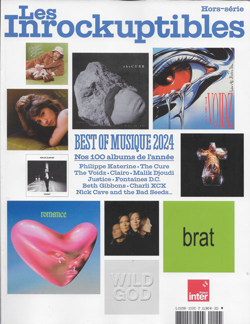 Les Inrockuptibles Best of musique 2024