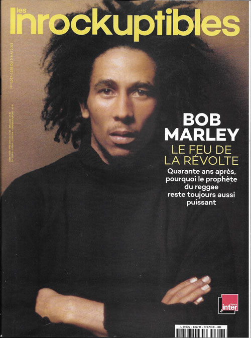 Les Inrockuptibles n� 1327 - 1328 Mai 2021 Bob Marley cover