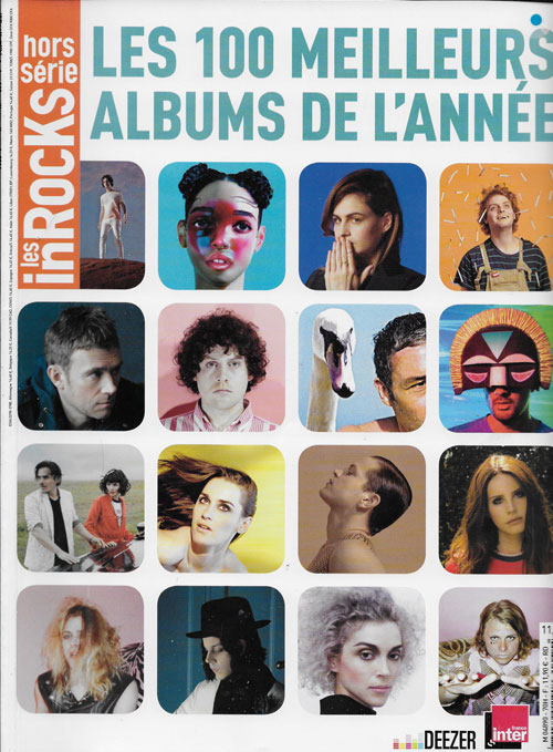 Les Inrocks hors s�rie les 100 meilleurs albums de l'ann�e 2014
