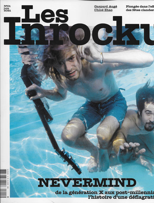 Les Inrockuptibles n�01 Juin 2021 Nirvana cover