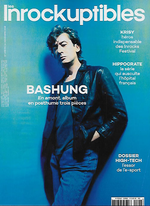 Les Inrockuptibles n� 1198 Novembre 2018 cover Alain Bashung
