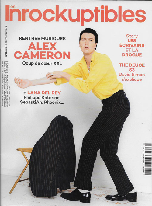 Les Inrockuptibles n�1240 septembre 2019 alex cameron