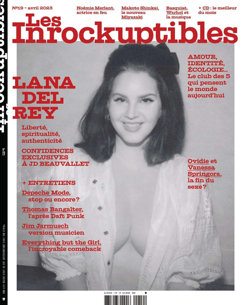 Les Inrockuptibles n�19 Avril 2023 Lana Del rey