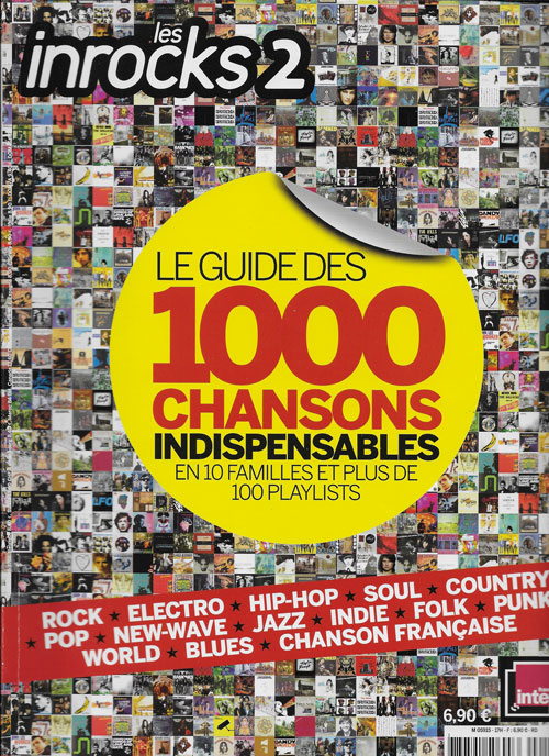 Les Inrocks 2 n� 17 Le guide des 1000 chansons indispensables