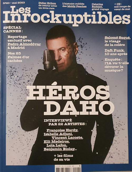 Les Inrockuptibles n� 20 Mai 2023 Etienne Daho